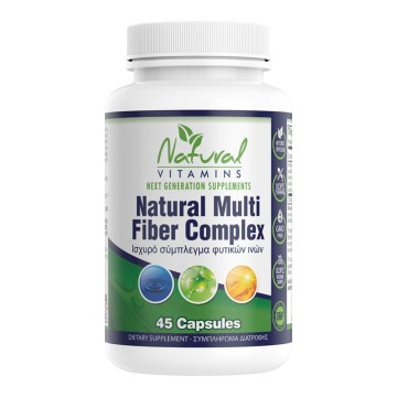 Complexe multi-fibres naturel de vitamines naturelles, 45 gélules