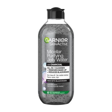 Garnier SkinActive Micellar Purifying Jelly Water with Charcoal 400ml Garnier SkinActive Micellar Purifying Jelly Water with Charcoal 400ml
