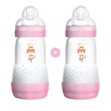 Mam Σετ Easy Start Anti-Colic Πλαστικά Μπιμπερό με Θηλή Σιλικόνης γ...