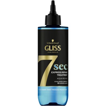 Gliss Hair Repair 7 Sec Aqua Revive Trattamento Riparatore Express 200ml