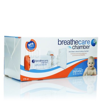 Asepta Breathecare Chamber Συσκευή Εισπνοής Φαρμάκου με Αντιστατική Βαλβίδα 0 - 18 Μηνών