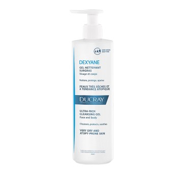 Ducray Dexyane Gel Nettoyant Surgras Cleansing Gel for Very Dry Skin with Atopic Tendency 400ml