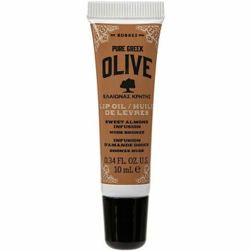 Korres Olive Lip Oil Mandorle Dolci Nude Bronze 10ml