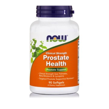 Now Foods Prostate Health Clinical Strength Συμπλήρωμα Διατροφής για τον Προστάτη 90 Softgels