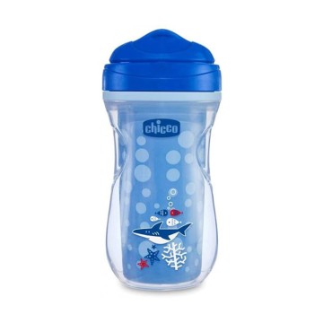Чашка Chicco Active Cup, синяя, от 14 месяцев, 266 мл