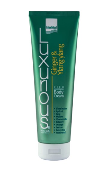 Intermed Luxurious Body Cream Ginger & Ylang Ylang, 280ml Intermed Luxurious Body Cream Ginger & Ylang Ylang, 280ml