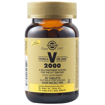 Solgar VM-2000 ,60 Tablets Solgar VM-2000 ,60 Tablets