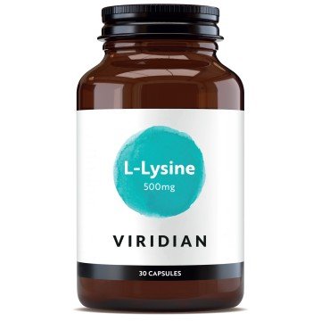 Viridian L-Lysine 500mg, 30 capsules Viridian L-Lysine 500mg, 30 capsules