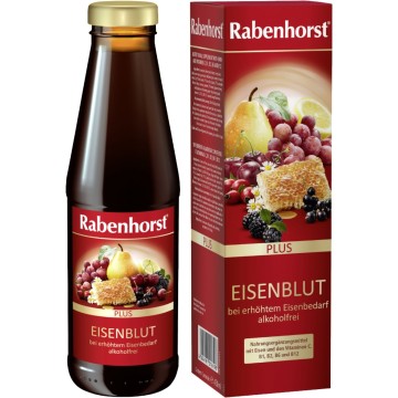 Rabenhorst Plus Eisenblut Υγρός Σίδηρος 450ml