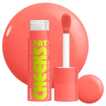 Nyx Professional Makeup Fat Cheeks, Juicy Plump Blush 01 Papaya Plu... Nyx Professional Makeup Fat Cheeks, Juicy Plump Blush 01 Papaya Plu...