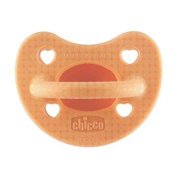 Chicco Physio Forma Luxe Pacifier All Silicone Orange 2-6m 1 piece
