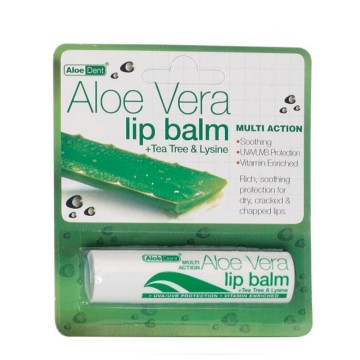 Optima Aloe Vera Lip Balm 4Gr Optima Aloe Vera Lip Balm 4Gr