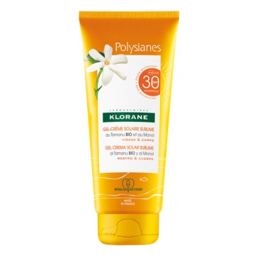 Klorane Polysianes Sunscreen Gel-Cream with SPF 30 Polysianes with Tamanu & Monoi 200ml