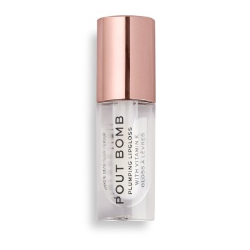 Revolution Pout Bomb Plumping Gloss Glaze Clear, 4.6ml