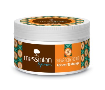 Messinian Spa Sugar Body Scrub Apricot & Mango, 250ml