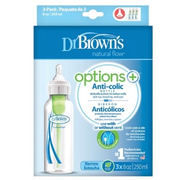 Dr. Browns Biberon Plastique (S.L.) 250 ml (3 pcs.)