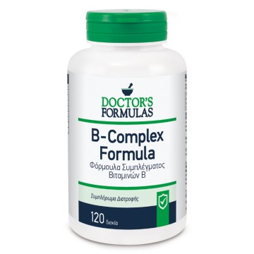 Doctors Formulas B Complex, Σύμπλεγμα Βιταμινών Β 120 Δισκία Doctors Formulas B Complex, Σύμπλεγμα Βιταμινών Β 120 Δισκία