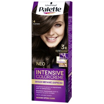 Palette Hair Dye Semi-Set N4 Braun