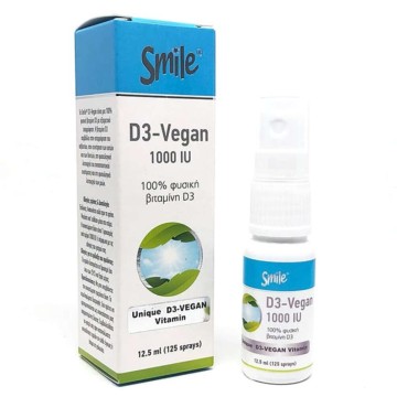 Smile D3-Vegan 1000IU Spray, 12,5ml