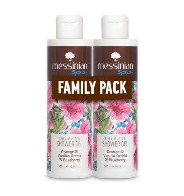 Messinian Spa Promo Shower Gel Orange & Vanilla Orchid & Blueberry,... Messinian Spa Promo Shower Gel Orange & Vanilla Orchid & Blueberry,...