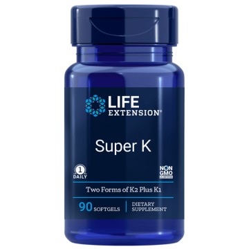 Life Extension Super K avec complexe K2 avancé, 90 gélules