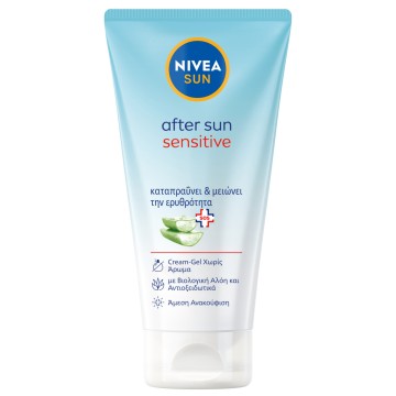 Nivea Sun After Sun Sensitive Λοσιόν για Ευαίσθητη Επιδερμίδα, 175ml