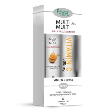 Power Health Promo Multi Plus Multi, 20 Αναβράζοντα Δισκία & Vitami... Power Health Promo Multi Plus Multi, 20 Αναβράζοντα Δισκία & Vitami...
