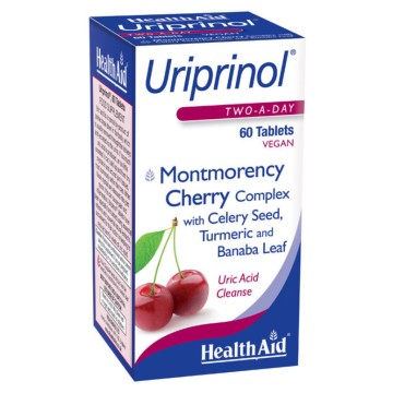 Health Aid Uriprinol Suplement dietik për shëndetin e traktit urinar, 60 skeda