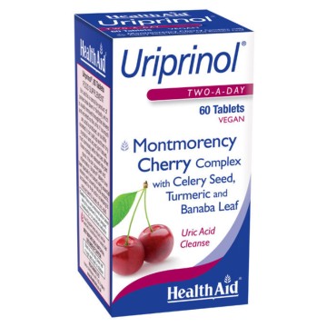 Health Aid Uriprinol Integratore alimentare per la salute delle vie urinarie, 60 compresse