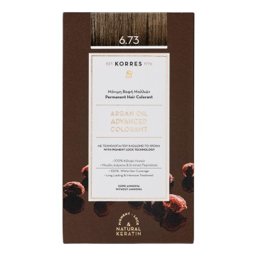 Korres Argan Oil Advanced Colorant No. 6.73 Cacao Doré