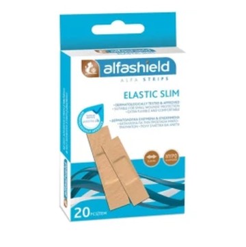 Alfashield Elastic Slim Strips σε 2 μεγέθη, 20 τεμάχια