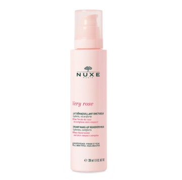 Nuxe Very Rose Creamy Make-up Remover Milk, Κρεμώδες Γαλάκτωμα Ντεμακιγιάζ, 200ml