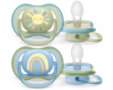 Philips Avent Πιπίλα Σιλικόνης Ultra Air SCF085/58 Πράσινο/Γαλάζιο ... Philips Avent Πιπίλα Σιλικόνης Ultra Air SCF085/58 Πράσινο/Γαλάζιο ...