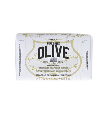 Korres Olive Πράσινο Σαπούνι με Άνθη Ελιάς 125mL Korres Olive Πράσινο Σαπούνι με Άνθη Ελιάς 125mL