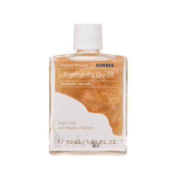 Korres Aegean Bronze Illuminate & Nourish Shimmering Dry Oil, 50ml