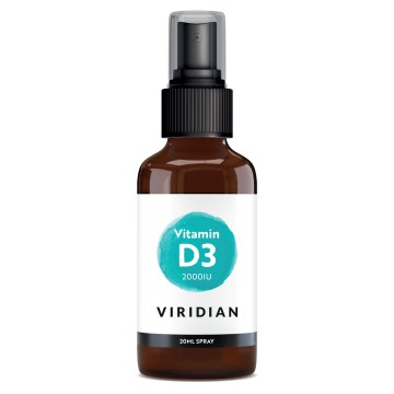 Viridian Vitamin D3 Spray, 20ml Viridian Vitamin D3 Spray, 20ml