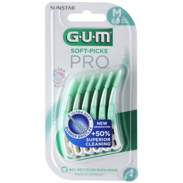 Gum Soft-Picks Pro Ultra Soft Medium, 30 copë