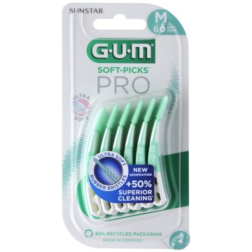 Gum Soft-Picks Pro Ultra Soft Medium, 30 τεμάχια Gum Soft-Picks Pro Ultra Soft Medium, 30 τεμάχια