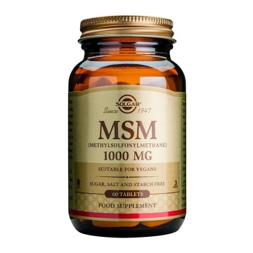 Solgar MSM 1000 mg 60 comprimés