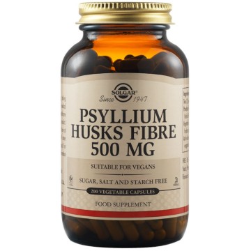 Solgar Psyllium Husks Fibre Φυτικές Ίνες 200 Capsules
