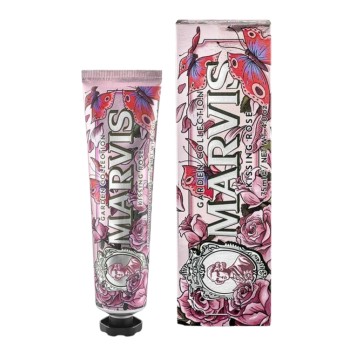Marvis Garden Collection Kissing Rose Toothpaste, 75ml Marvis Garden Collection Kissing Rose Toothpaste, 75ml