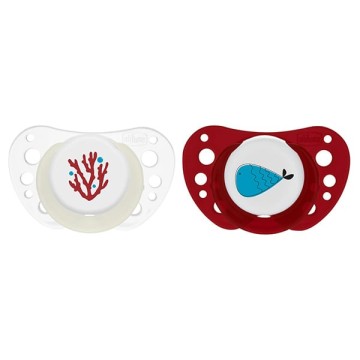 Chicco Physio Forma Air Πιπίλες Σιλικόνης Διάφανη/Μπορντό 16-36m, 2... Chicco Physio Forma Air Πιπίλες Σιλικόνης Διάφανη/Μπορντό 16-36m, 2...