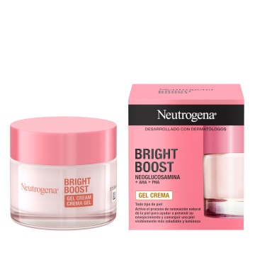Neutrogena Bright Boost Гел-крем за лице против стареене и изсветляване 50 ml