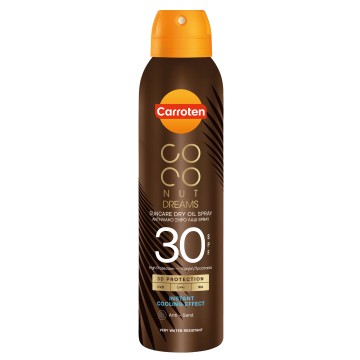 Carroten Coconut Dreams Διάφανο Αντηλιακό Ξηρό Λάδι Spray με Άρωμα ... Carroten Coconut Dreams Διάφανο Αντηλιακό Ξηρό Λάδι Spray με Άρωμα ...