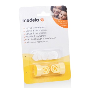Medela Set Βαλβίδες 2 τεμάχια & Μεμβράνες 6 τεμάχια Medela Set Βαλβίδες 2 τεμάχια & Μεμβράνες 6 τεμάχια
