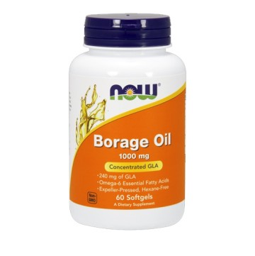 Now Foods Borage Oil 1000mg 60 Softgels Now Foods Borage Oil 1000mg 60 Softgels