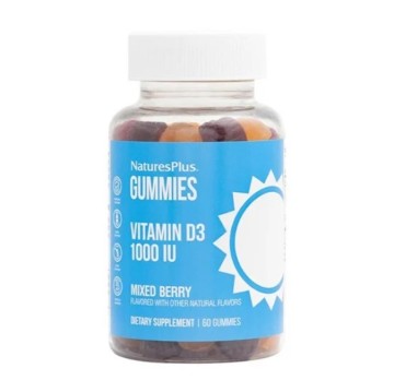 Natures Plus Gummies Vitamine D3 1000iu 60 gommes