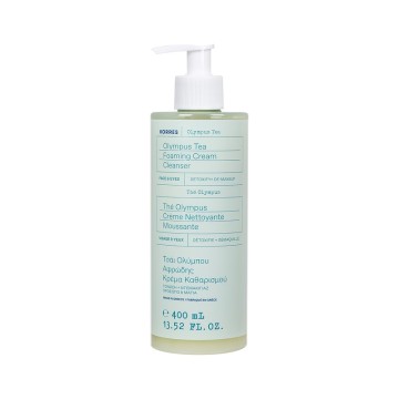 Korres Olympus Tea Foaming Cream Cleanser, 400ml Korres Olympus Tea Foaming Cream Cleanser, 400ml