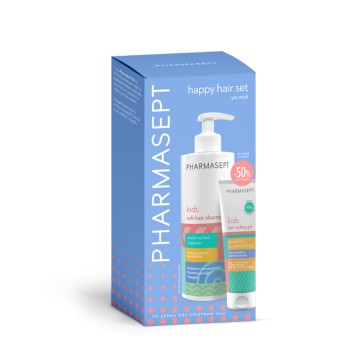 Pharmasept Promo Kids Soft Hair Shampoo 400ml & Hair Styling Gel 100ml Pharmasept Promo Kids Soft Hair Shampoo 400ml & Hair Styling Gel 100ml