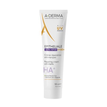A-Derma Epitheliale HA+ Ultra Repair Cream SPF 50+, 100ml A-Derma Epitheliale HA+ Ultra Repair Cream SPF 50+, 100ml